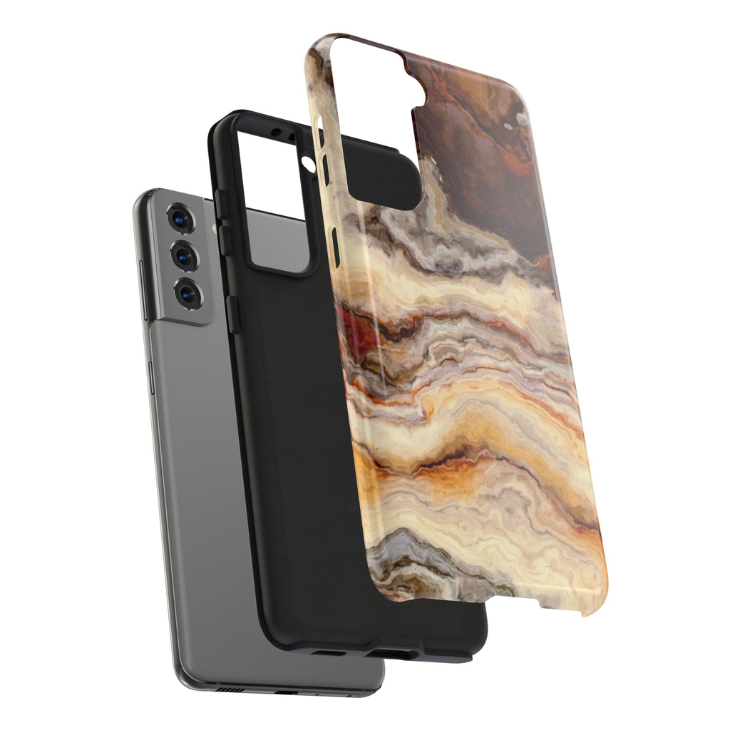Brown Agate Marble Phone Case
