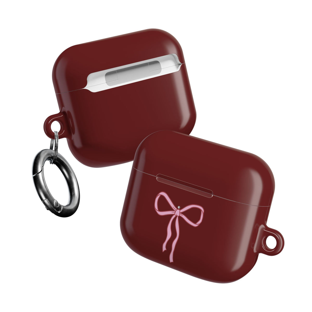 Burgundy AirPod Case