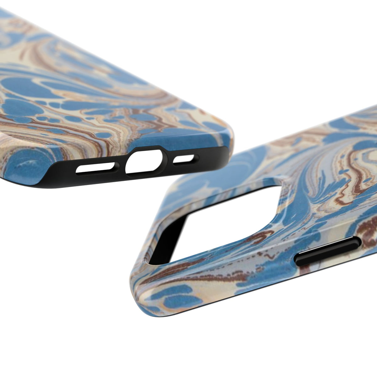 Blue Marble Swirl Phone Case