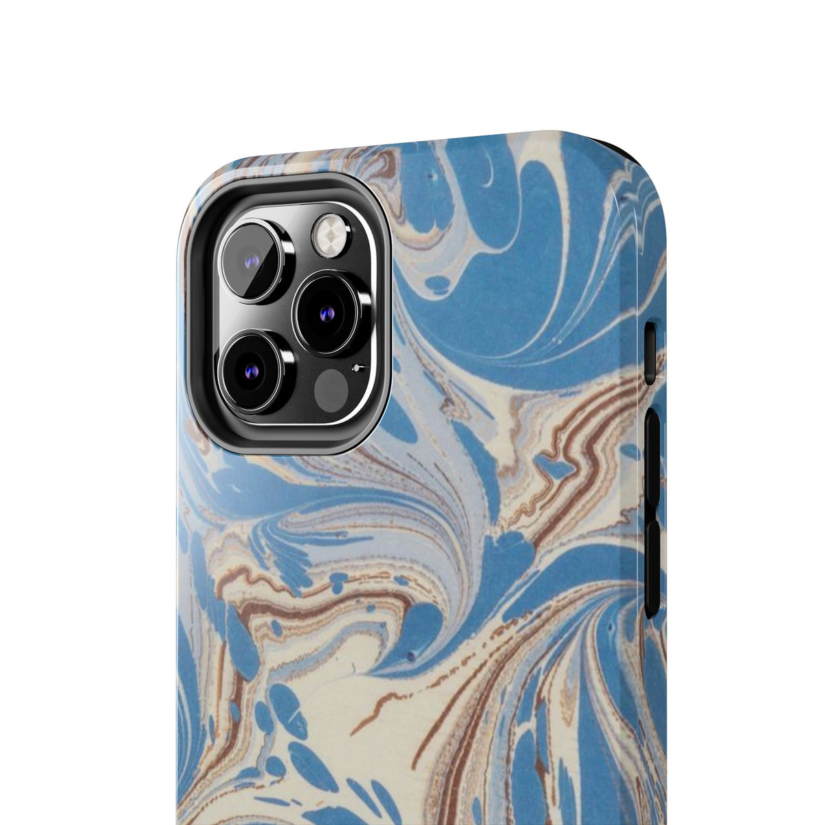 Blue Marble Swirl Phone Case