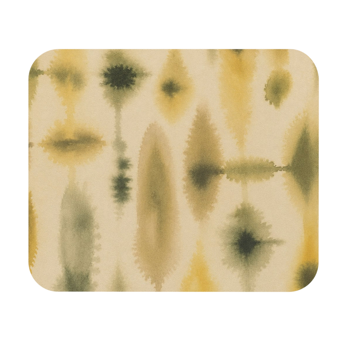 Watercolor Yellow Mouse Pad