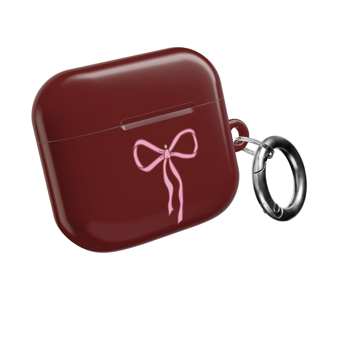 Burgundy AirPod Case