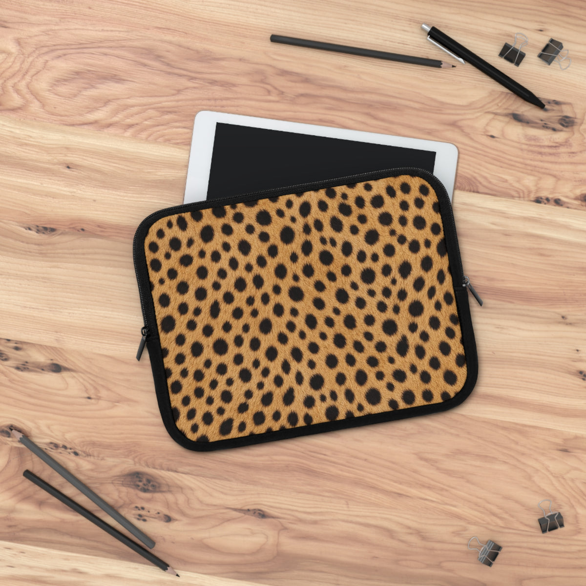 Leopard Print Laptop Sleeve