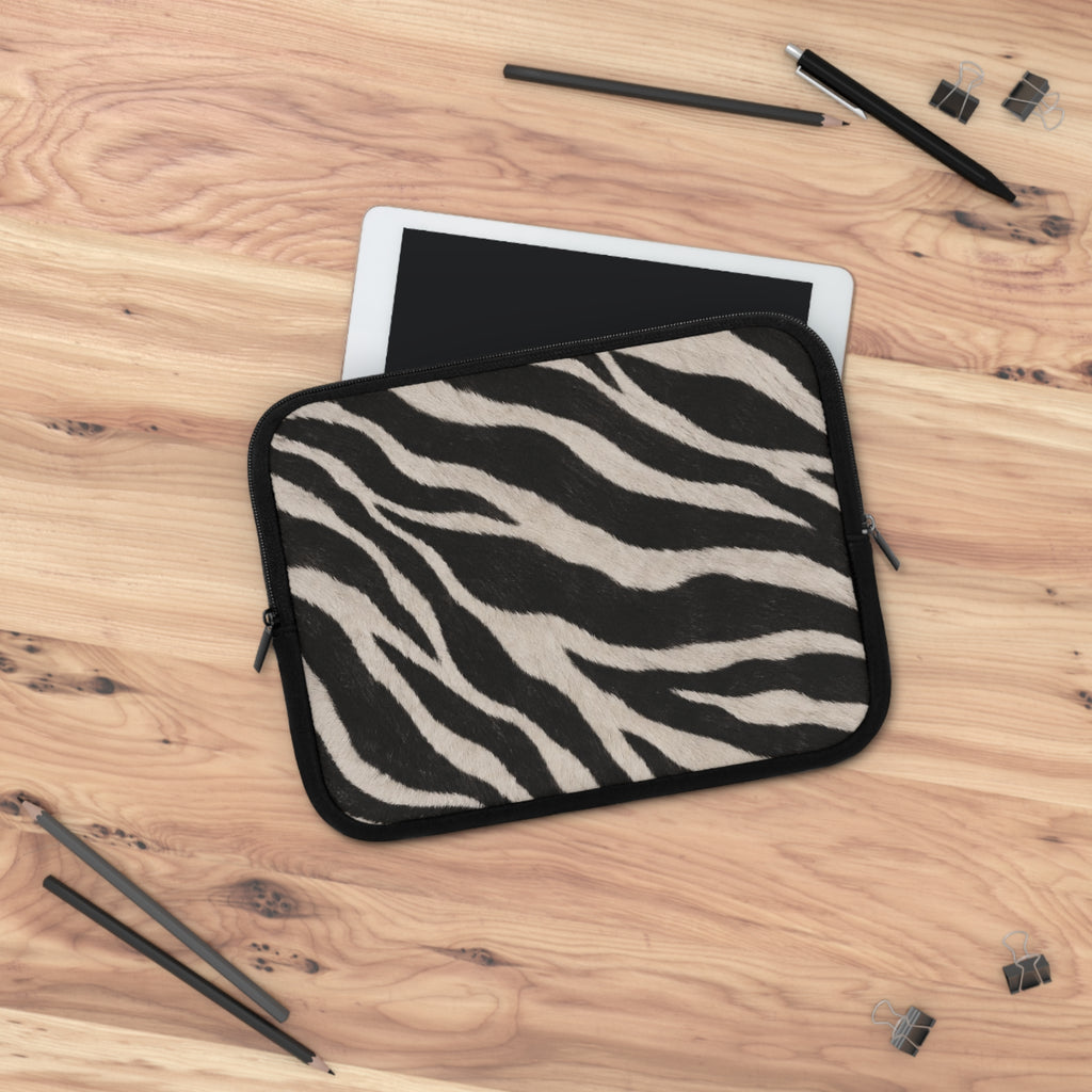 Zebra Print Laptop Sleeve