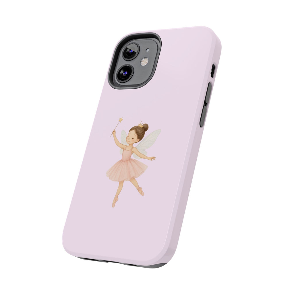Pink Ballerina Tough Phone Case, Ballet Dancer Cute Phone Cover, Girly Protective Phone Case, Coquette Dancer Phone Accessories, Pretty Pink