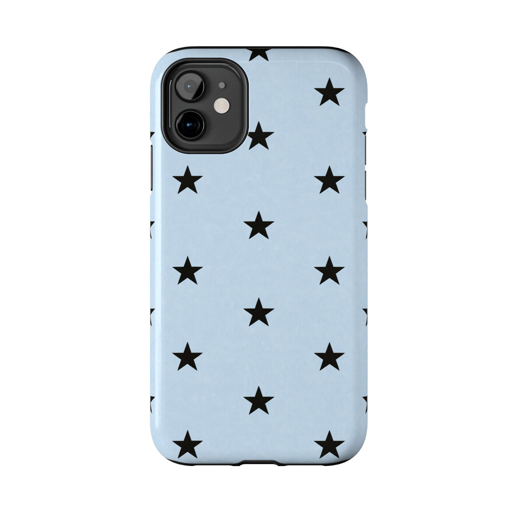 Star Baby Blue Cool Girl Phone Case