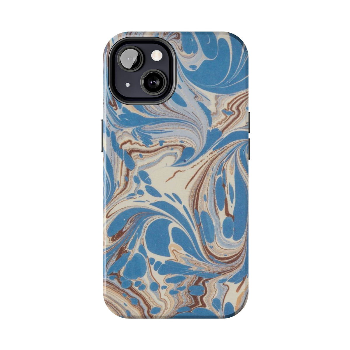 Blue Marble Swirl Phone Case