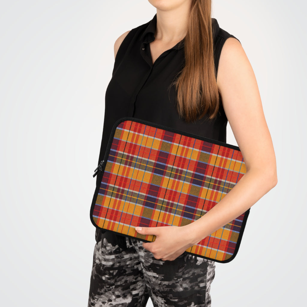 Autumn Plaid Laptop Sleeve