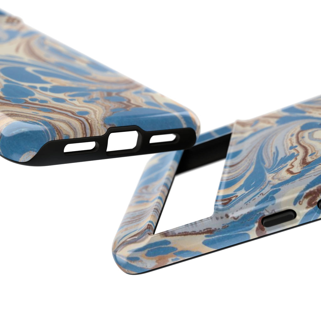 Blue Marble Swirl Phone Case
