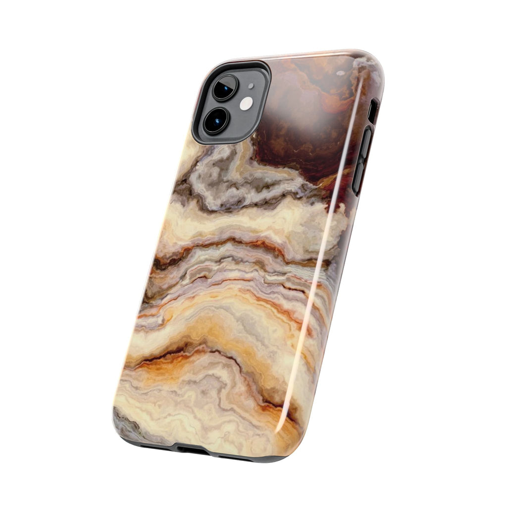 Brown Agate Marble Phone Case