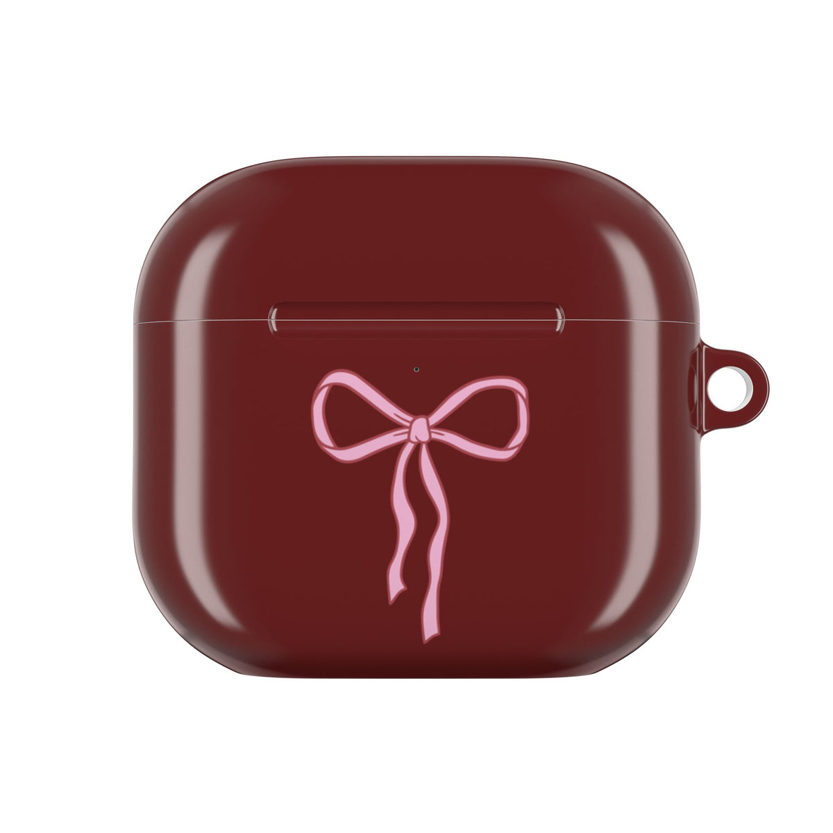 Burgundy AirPod Case