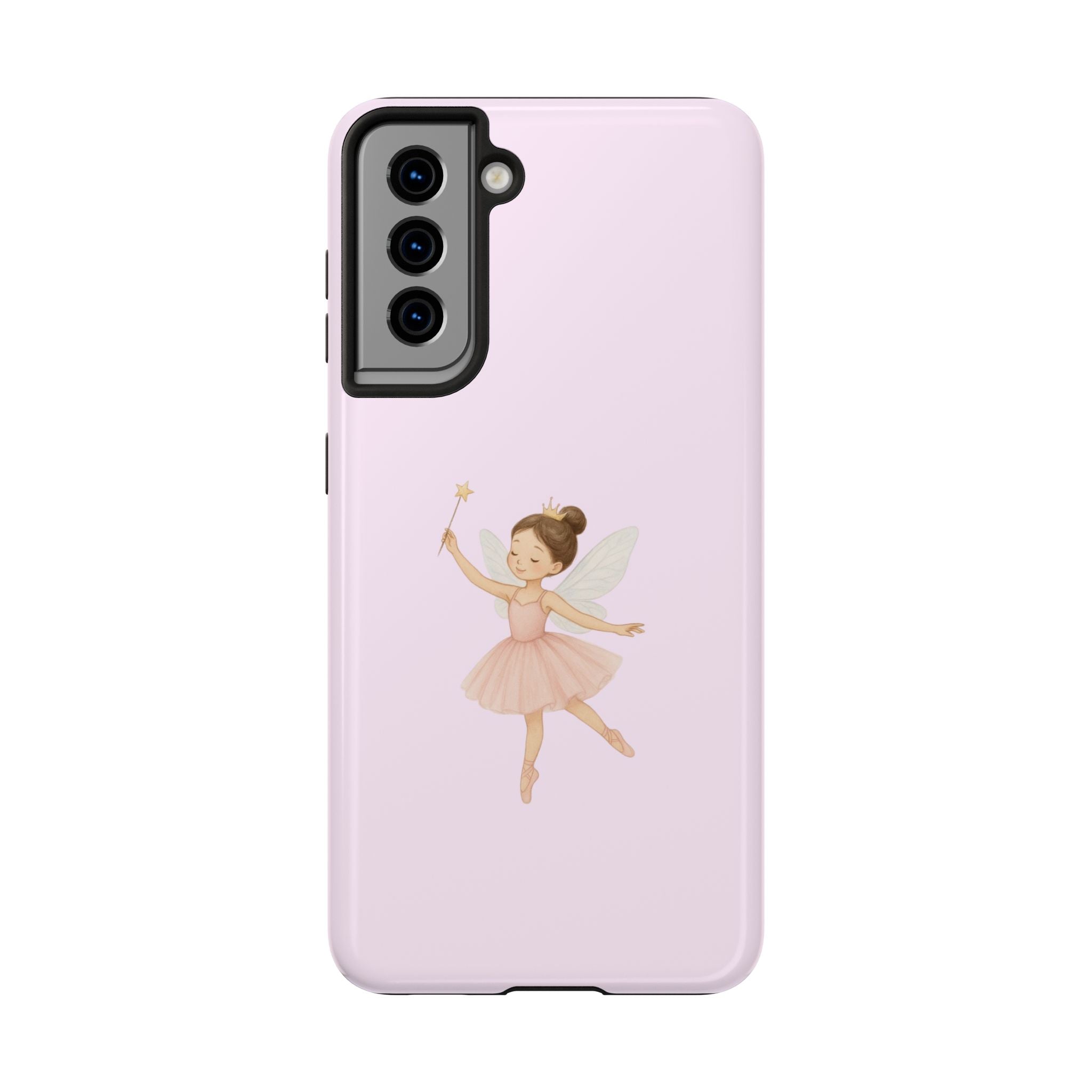 Pink Ballerina Tough Phone Case, Ballet Dancer Cute Phone Cover, Girly Protective Phone Case, Coquette Dancer Phone Accessories, Pretty Pink