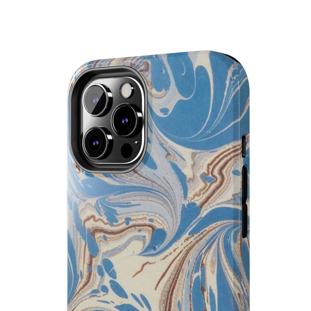 Blue Marble Swirl Phone Case