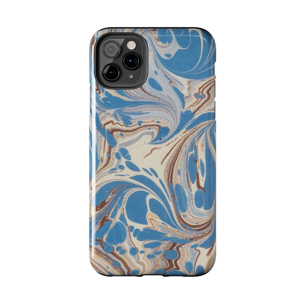 Blue Marble Swirl Phone Case