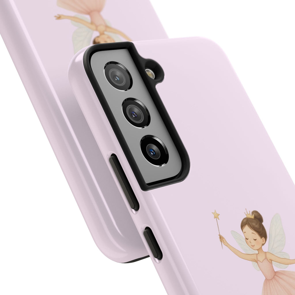Pink Ballerina Tough Phone Case, Ballet Dancer Cute Phone Cover, Girly Protective Phone Case, Coquette Dancer Phone Accessories, Pretty Pink