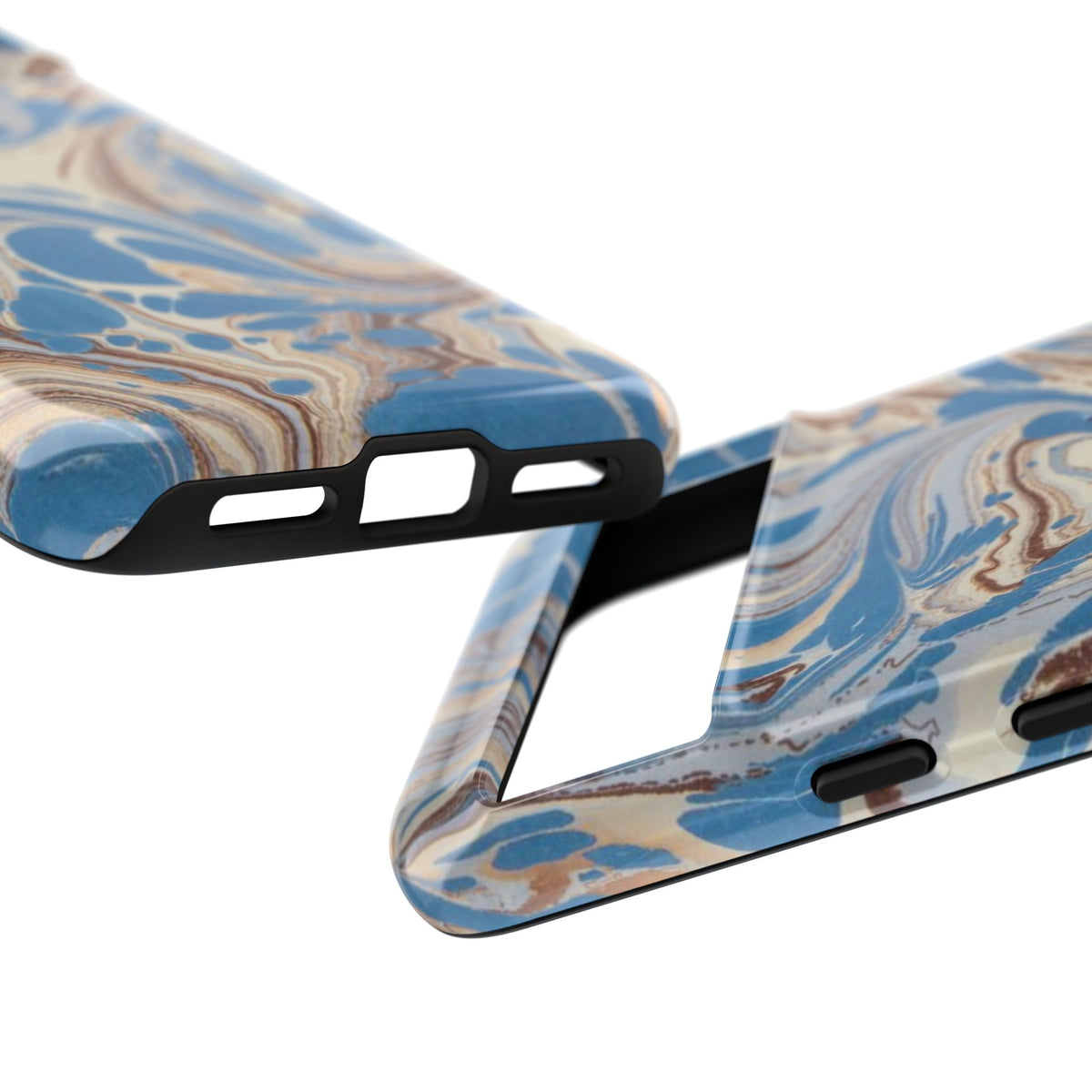 Blue Marble Swirl Phone Case