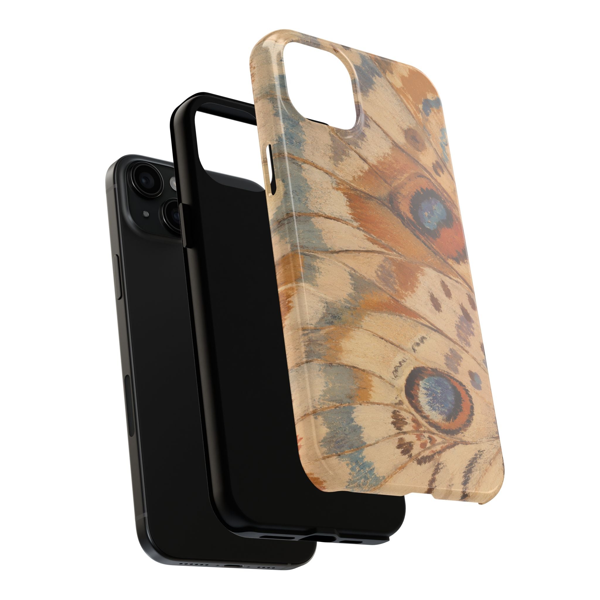 Butterfly Phone Case - Earthy Neutral Phone Cover