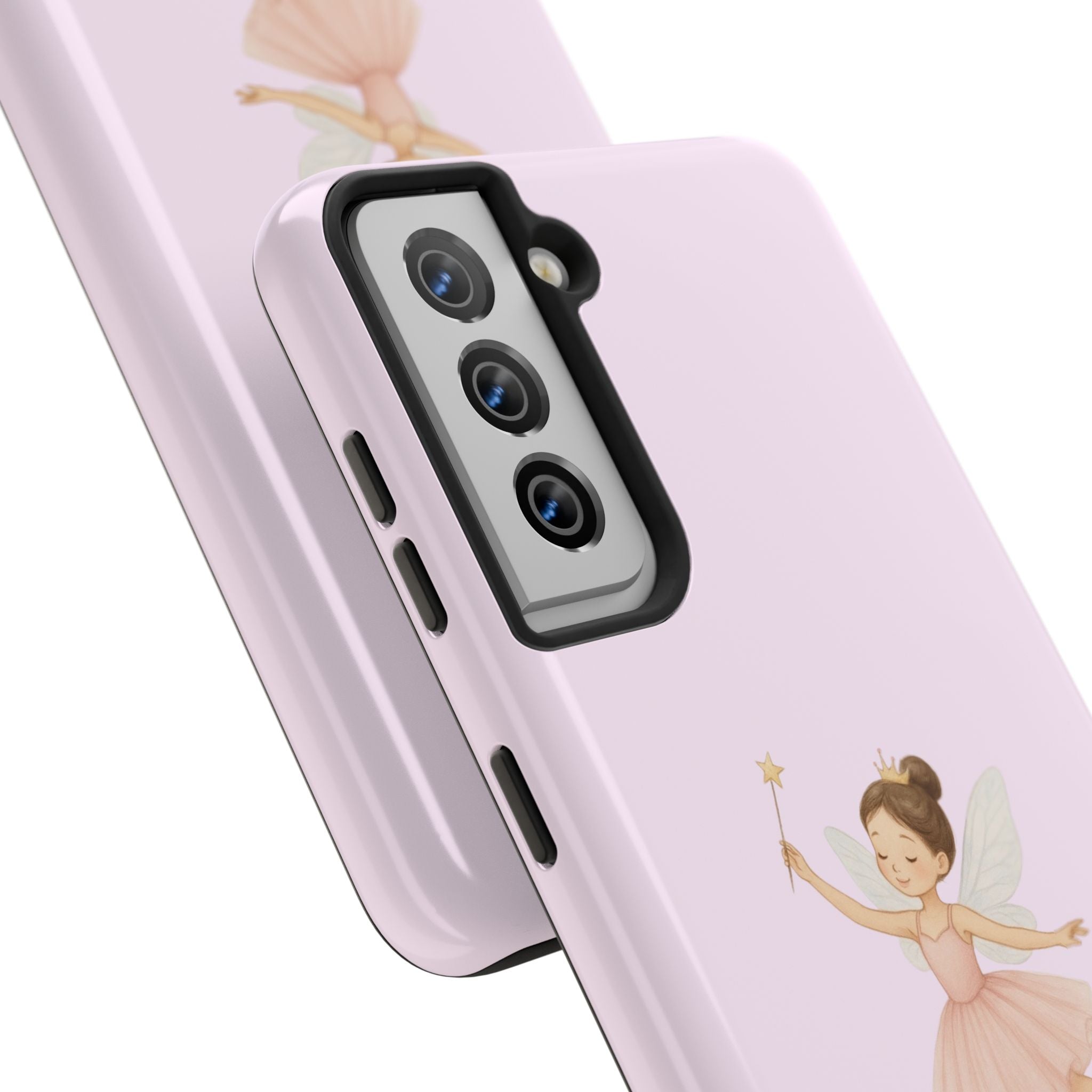 Pink Ballerina Tough Phone Case, Ballet Dancer Cute Phone Cover, Girly Protective Phone Case, Coquette Dancer Phone Accessories, Pretty Pink