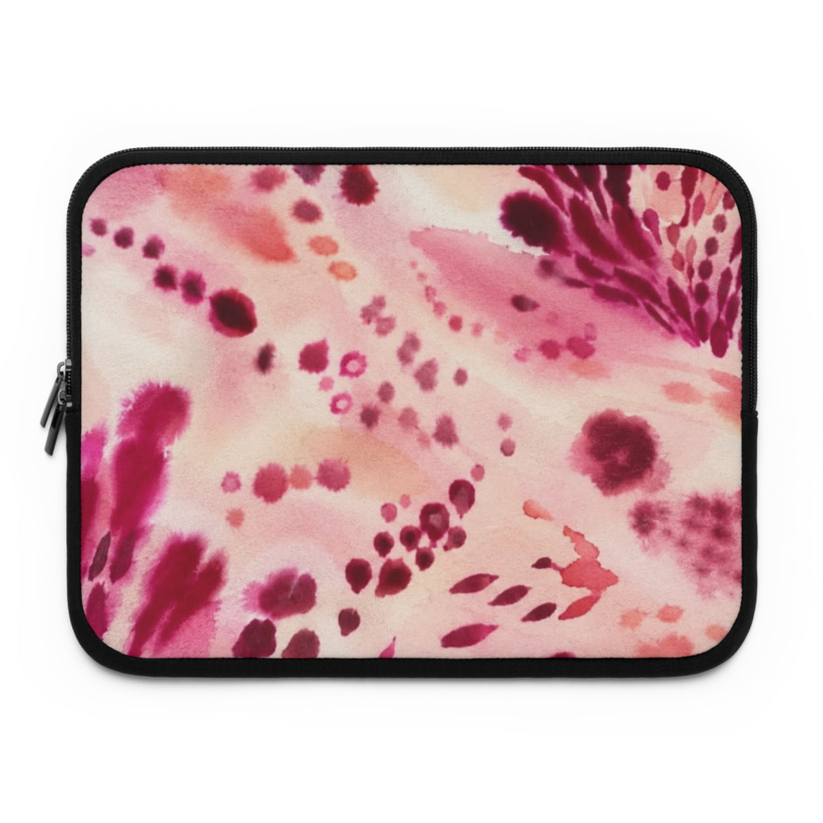 Pink Watercolor Laptop Sleeve