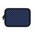 Navy Polka Dot Laptop Sleeve