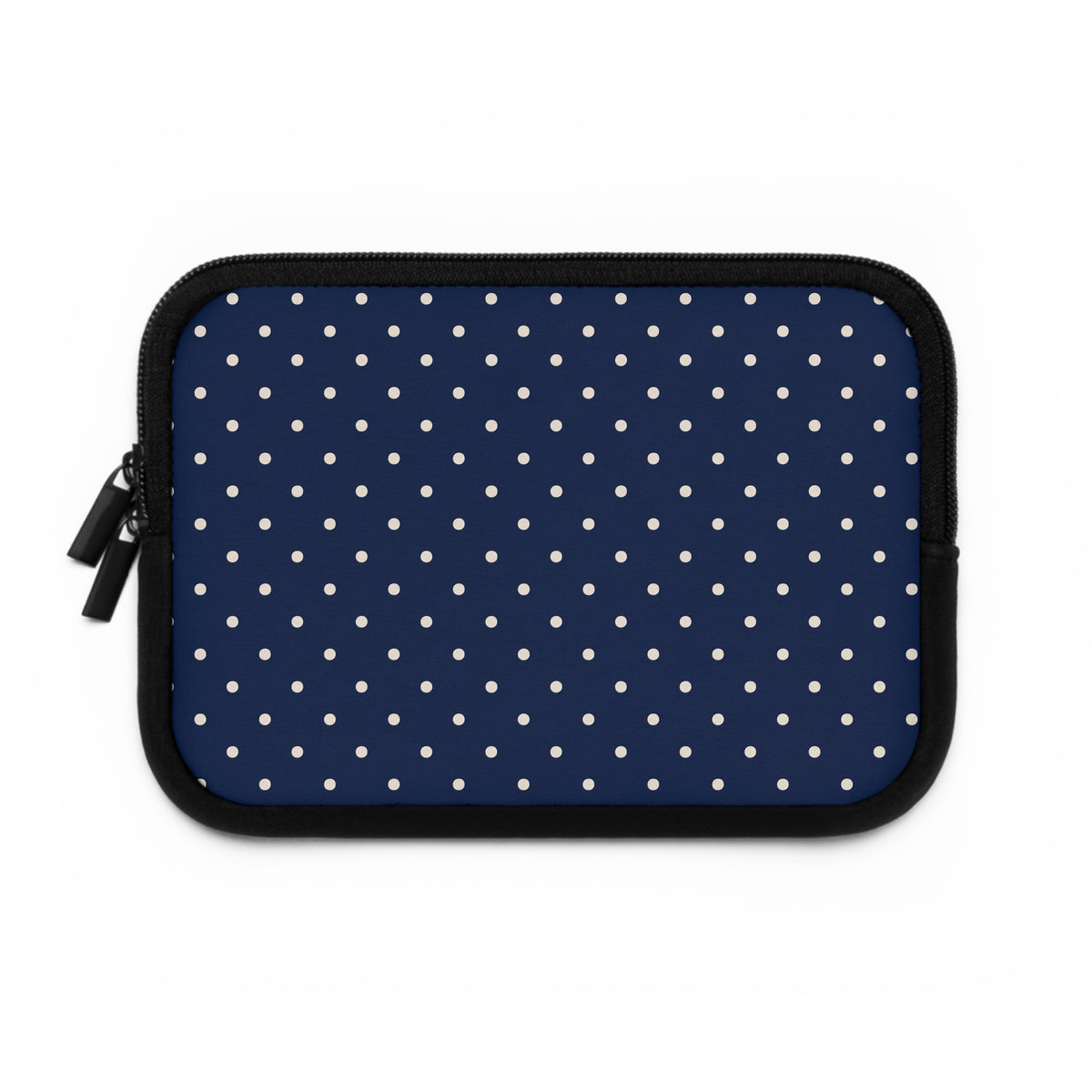 Navy Polka Dot Laptop Sleeve