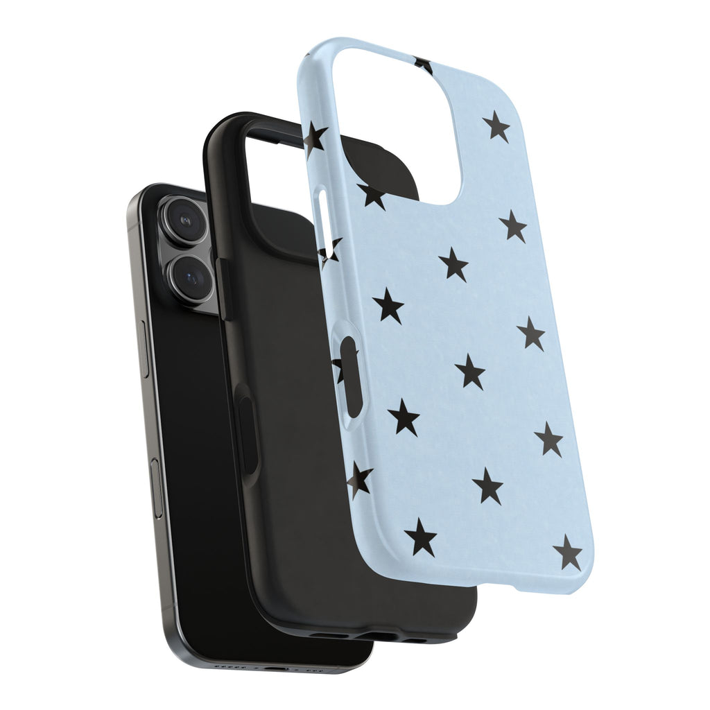 Star Baby Blue Cool Girl Phone Case