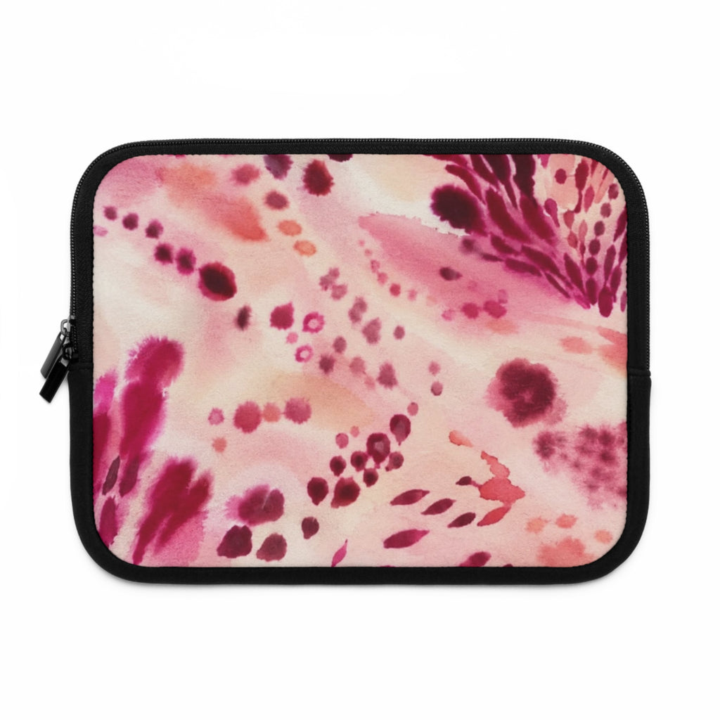Pink Watercolor Laptop Sleeve