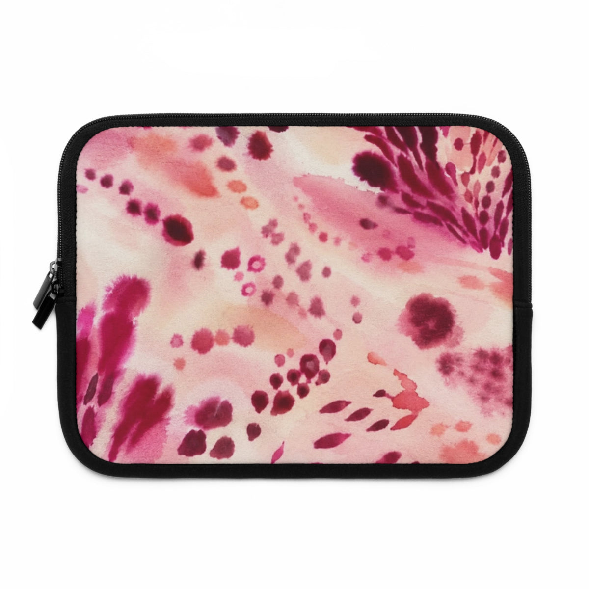 Pink Watercolor Laptop Sleeve