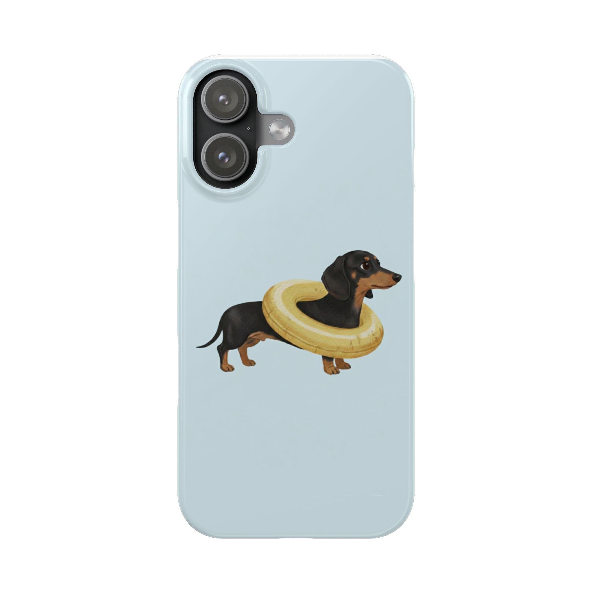 Slim Phone Cases - Cute Dog Dachshund Design, Protective Phone Covers, Fun Animal Art, Unique Gifts for Dog Lovers, Trendy Smartphone