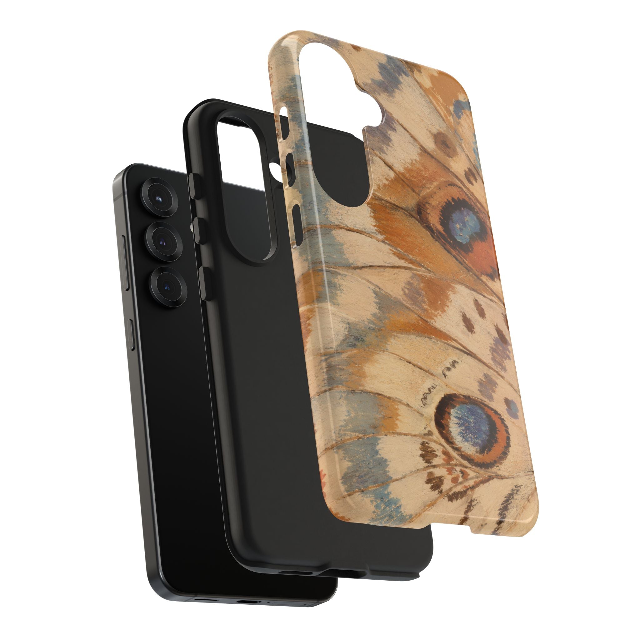 Butterfly Phone Case - Earthy Neutral Phone Cover