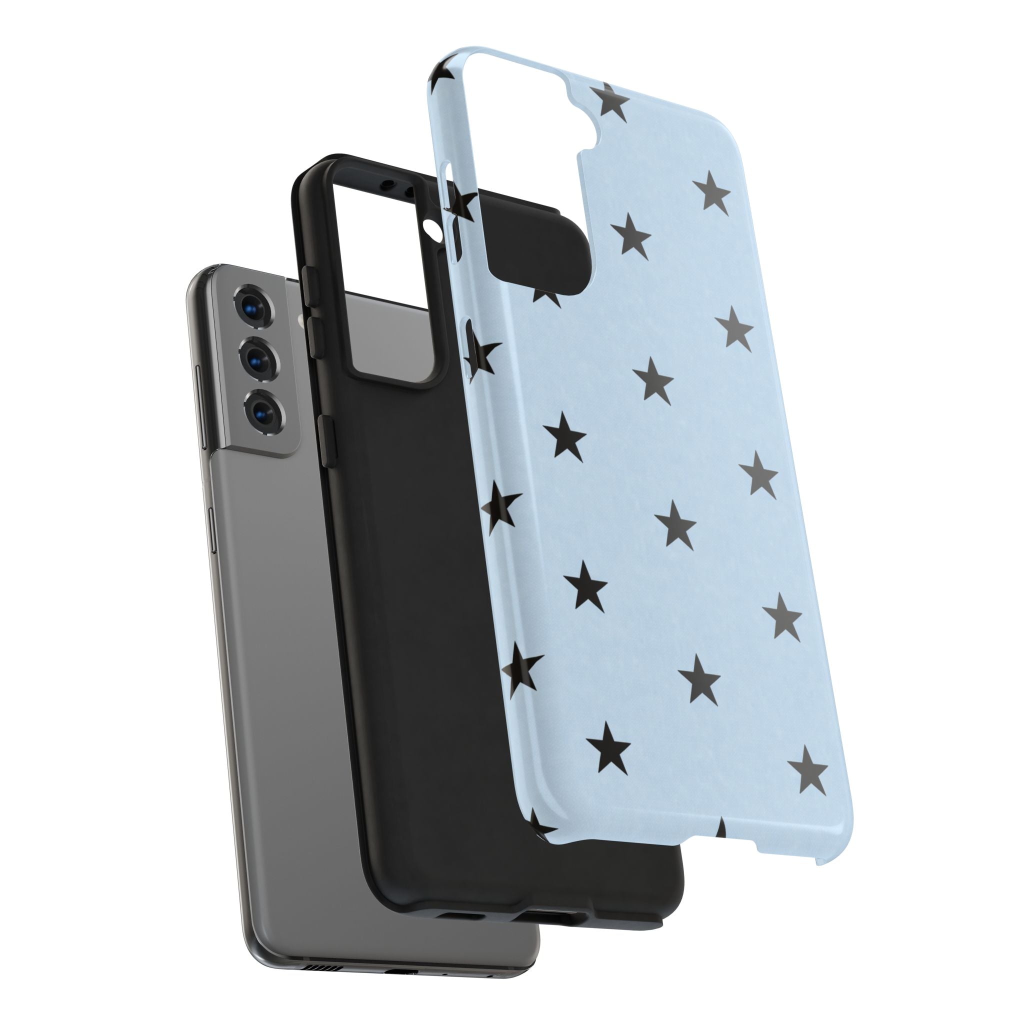 Star Baby Blue Cool Girl Phone Case
