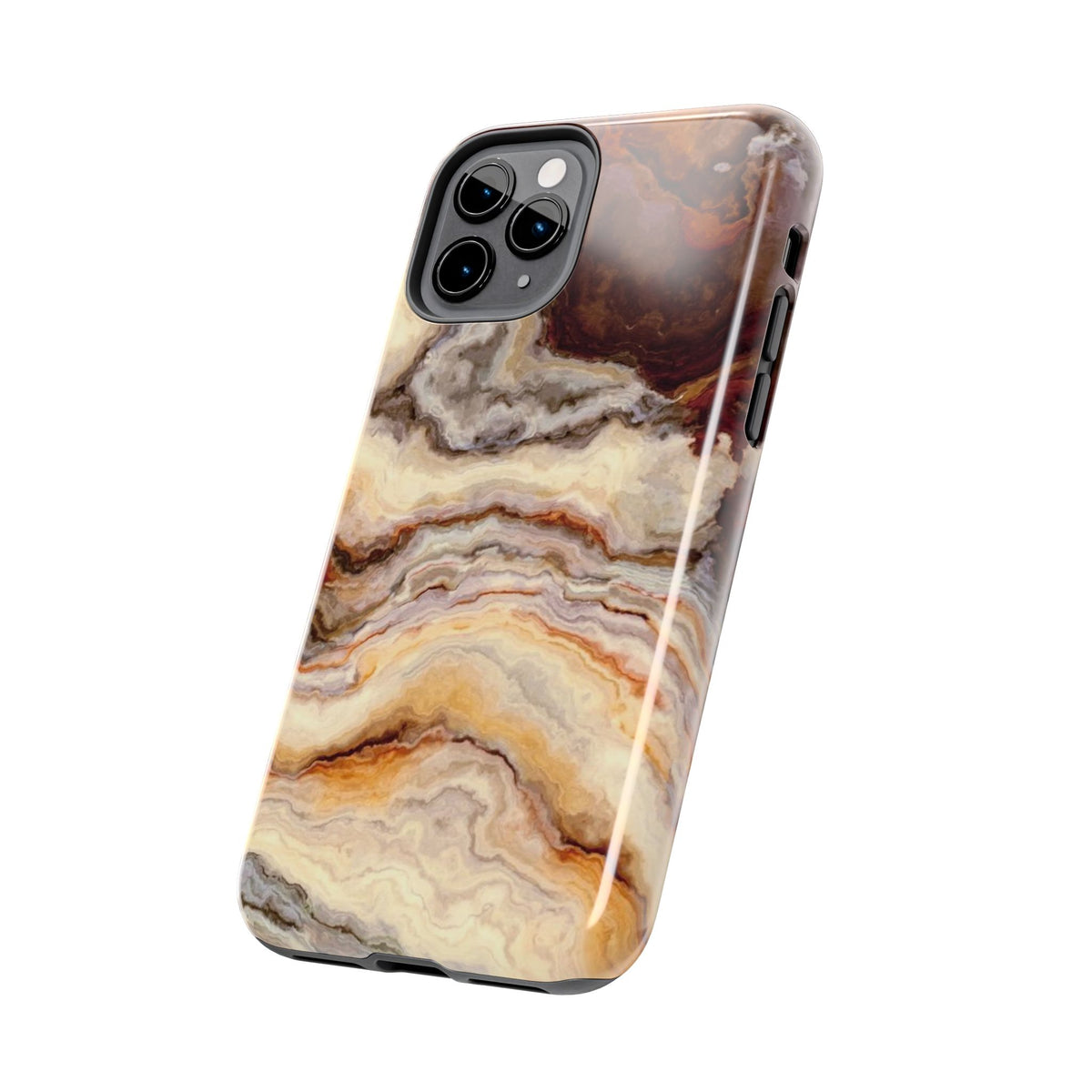 Brown Agate Marble Phone Case