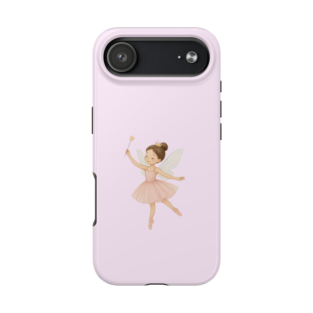 Pink Ballerina Tough Phone Case, Ballet Dancer Cute Phone Cover, Girly Protective Phone Case, Coquette Dancer Phone Accessories, Pretty Pink