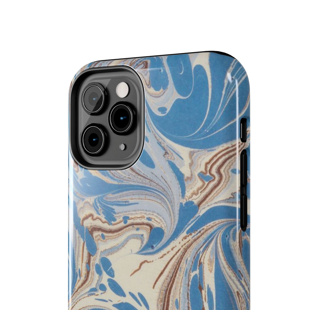 Blue Marble Swirl Phone Case