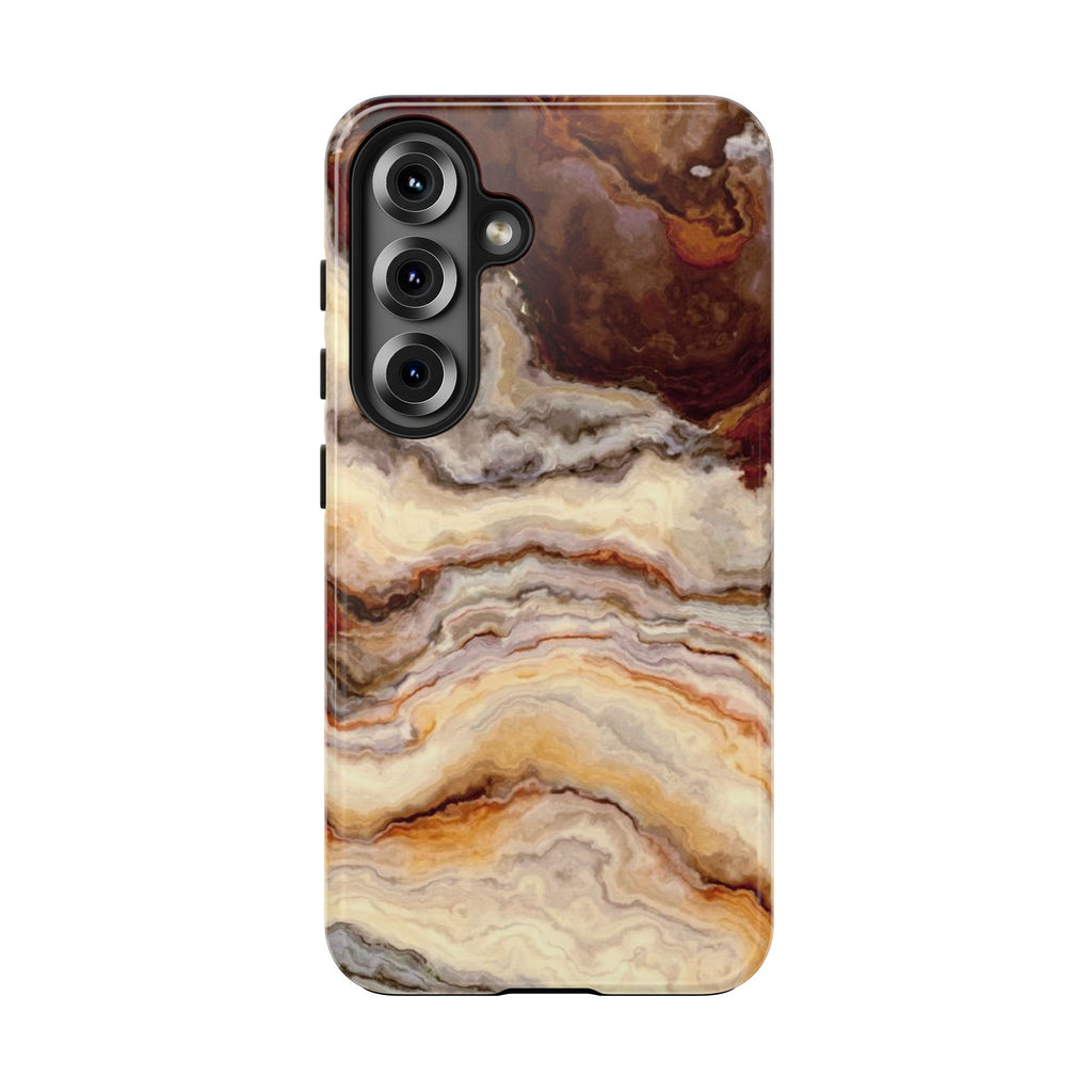 Brown Agate Marble Phone Case