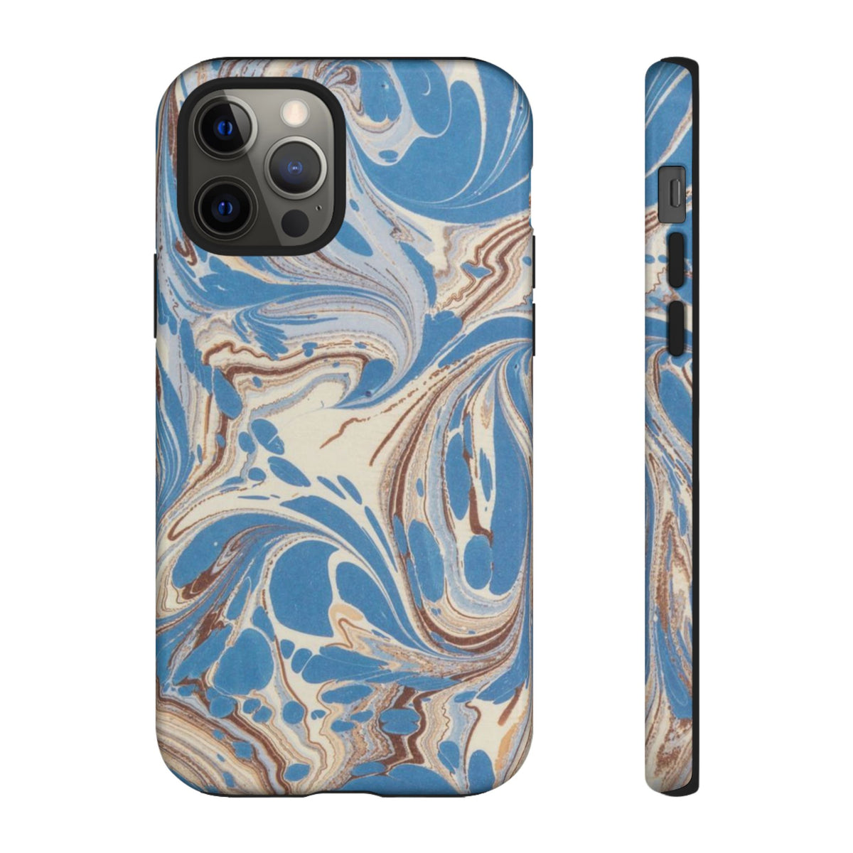 Blue Marble Swirl Phone Case