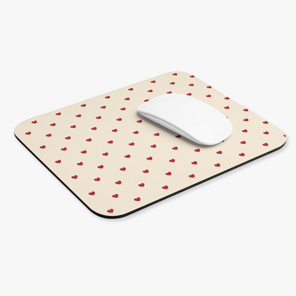 Tiny Red Hearts Mouse Pad