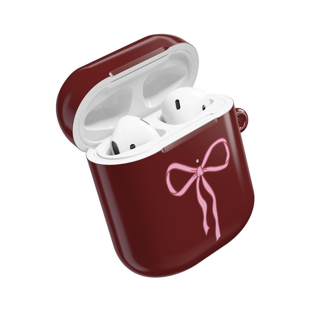 Burgundy AirPod Case