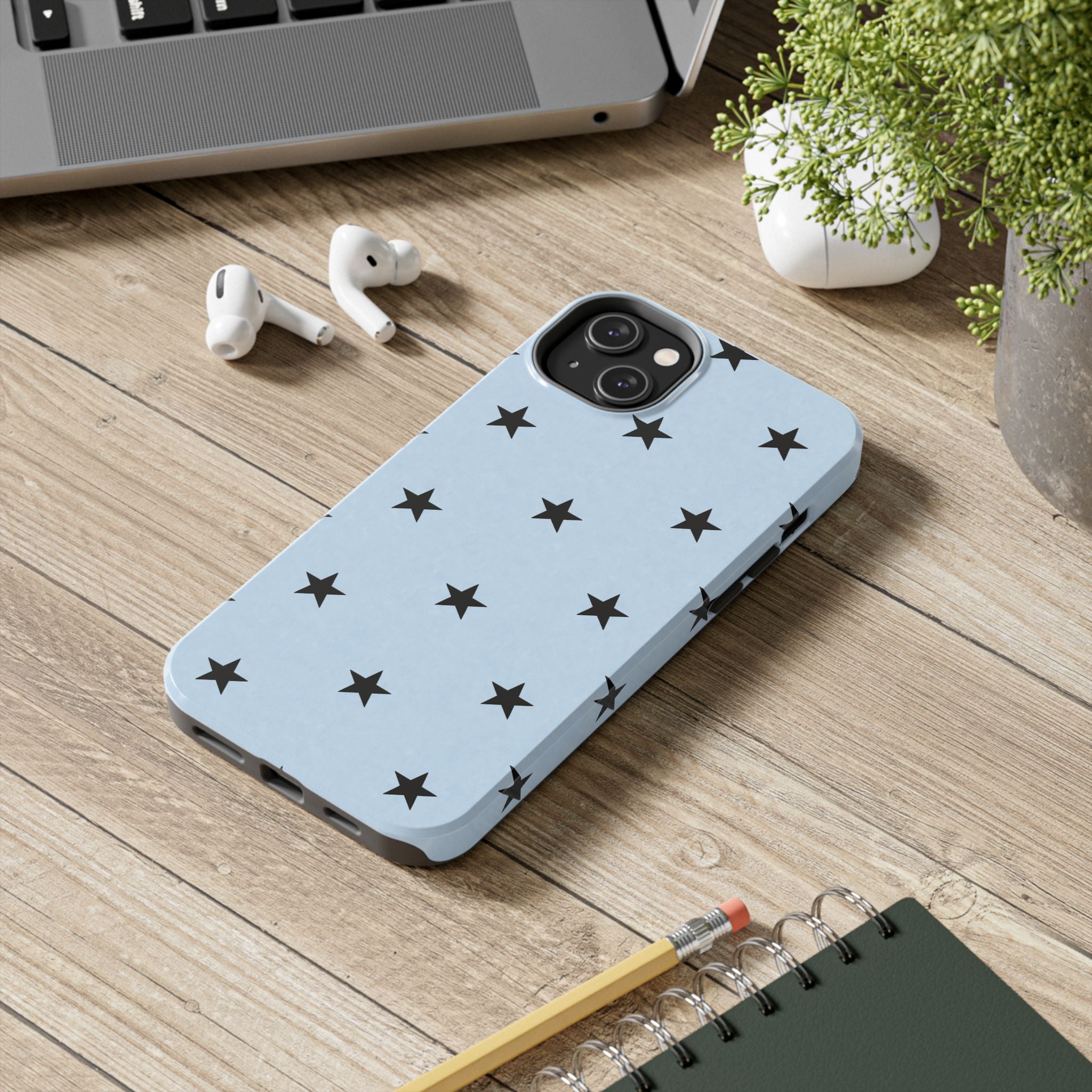 Star Baby Blue Cool Girl Phone Case