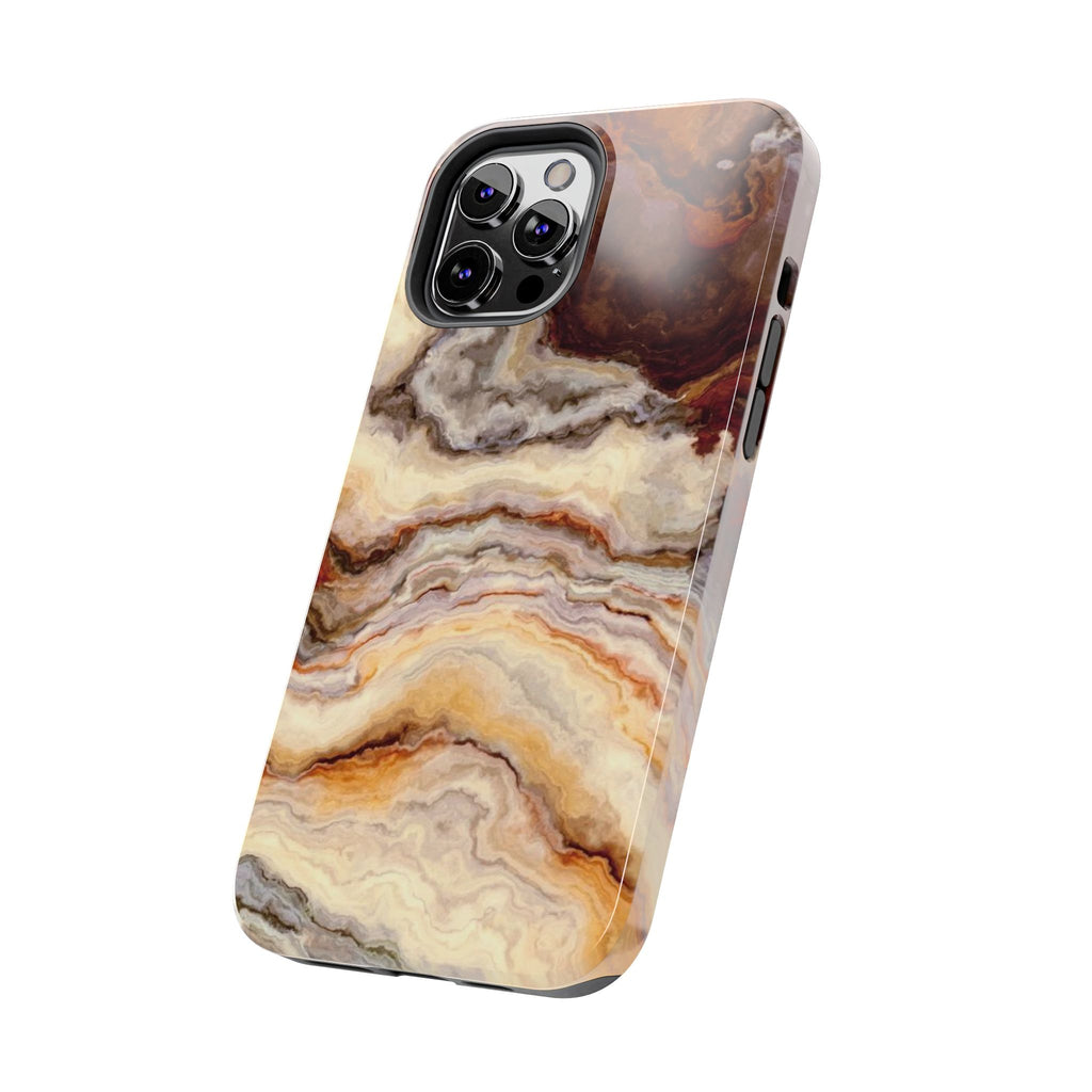 Brown Agate Marble Phone Case