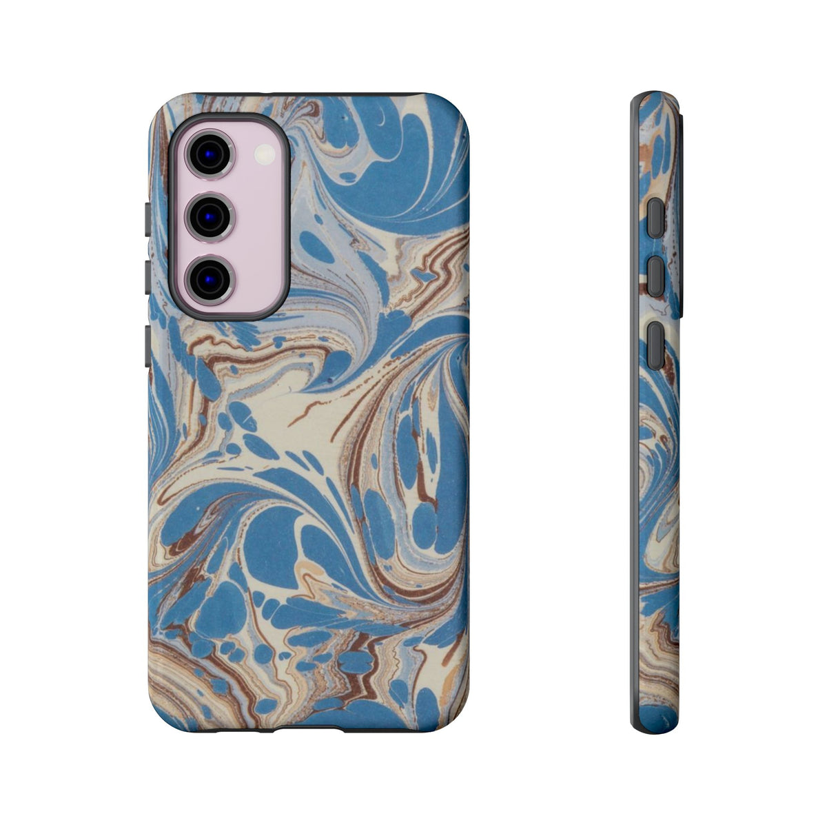Blue Marble Swirl Phone Case