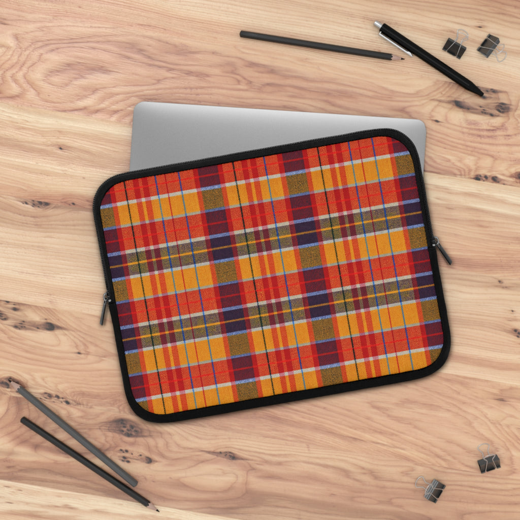 Autumn Plaid Laptop Sleeve