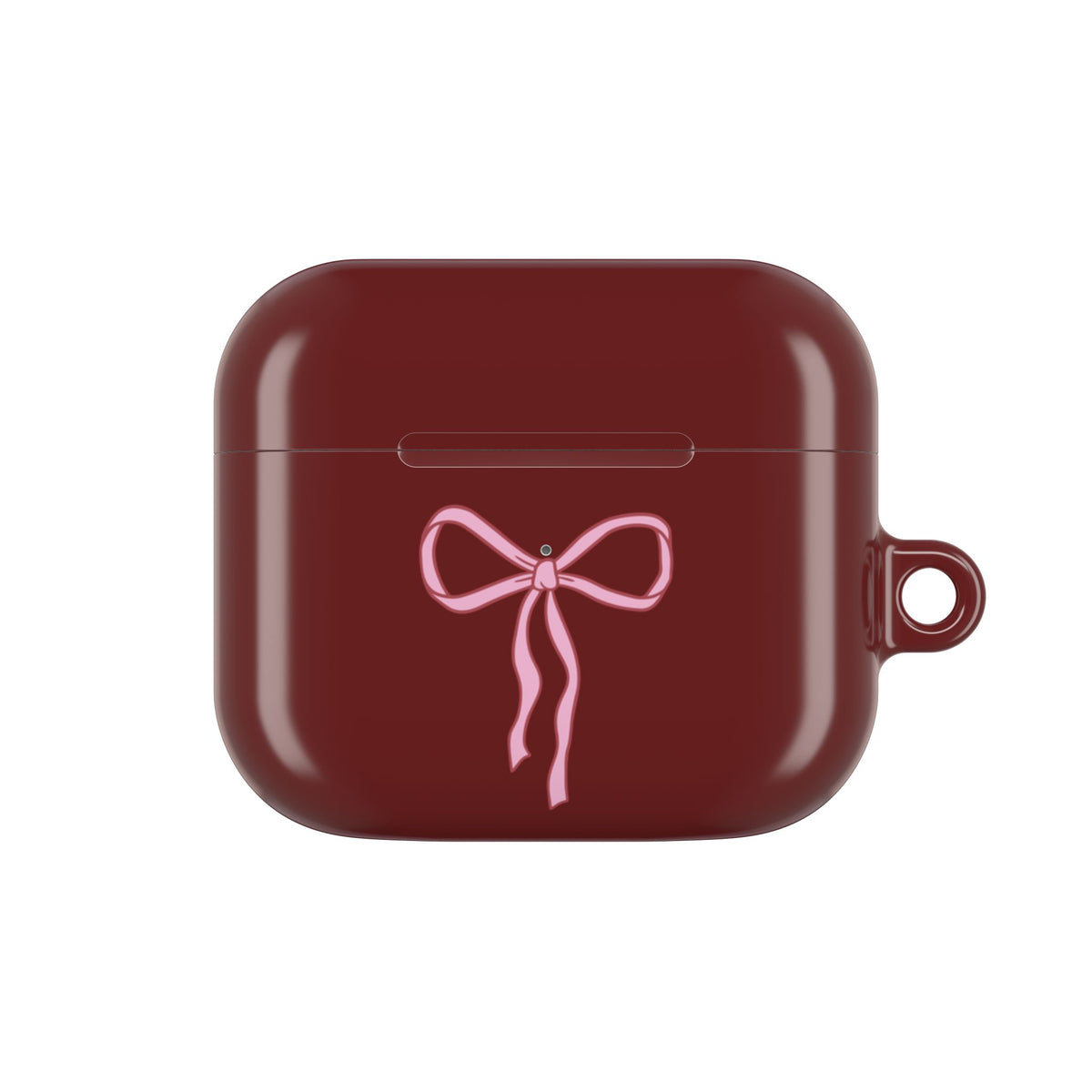 Burgundy AirPod Case