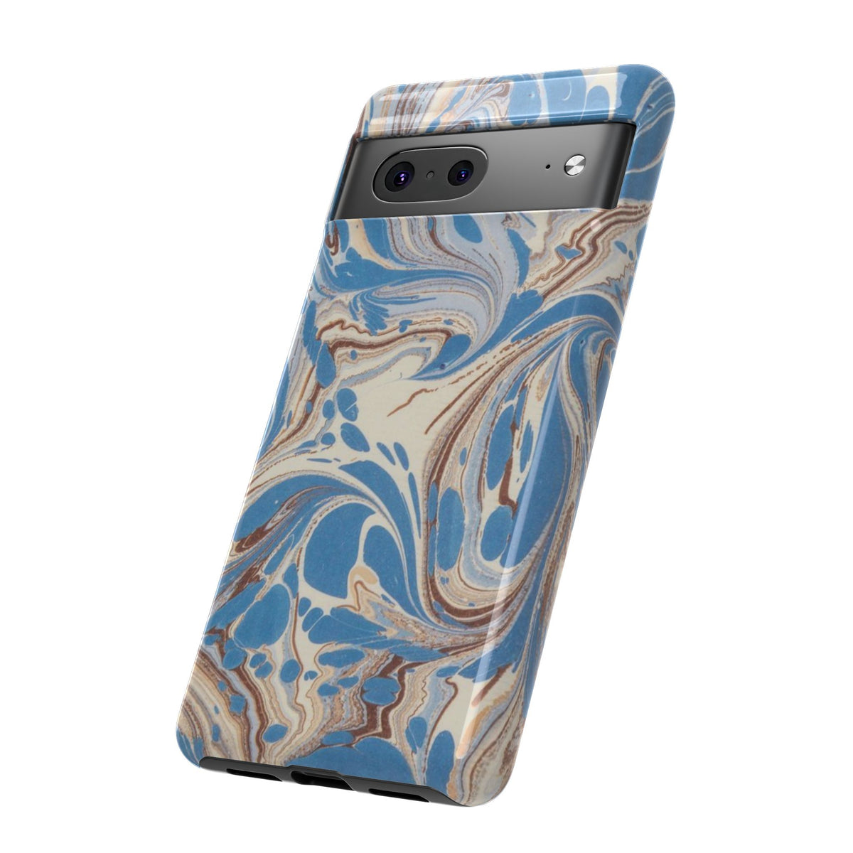 Blue Marble Swirl Phone Case