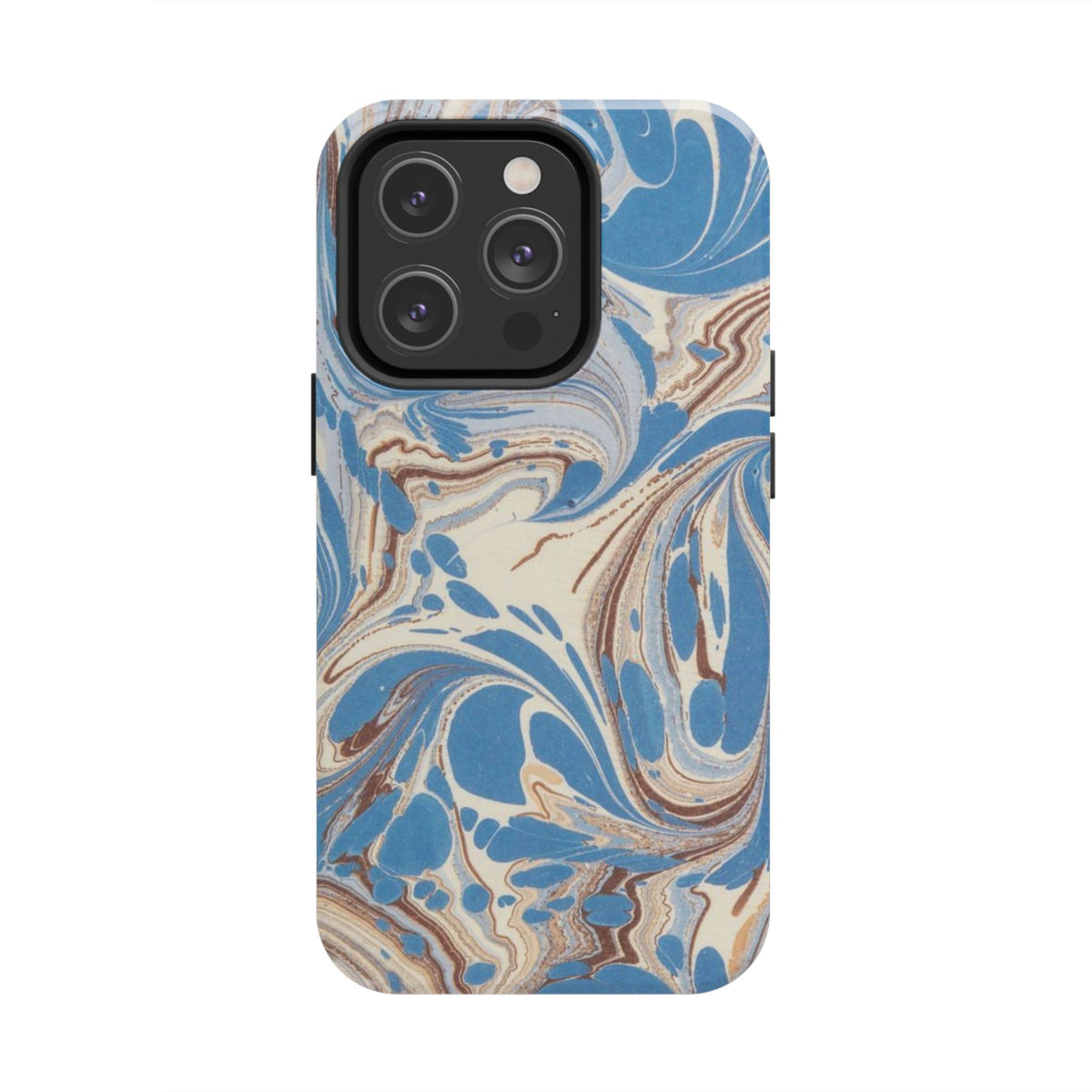 Blue Marble Swirl Phone Case