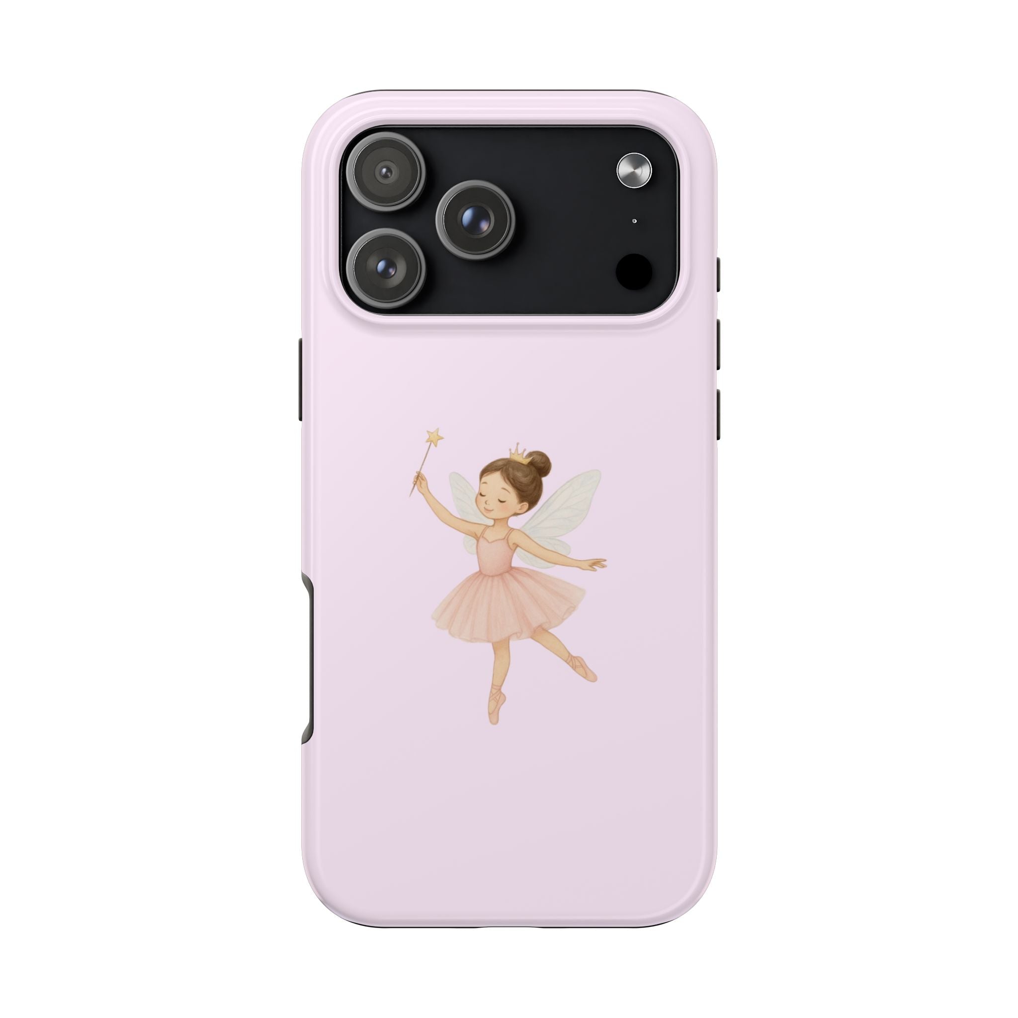 Pink Ballerina Tough Phone Case, Ballet Dancer Cute Phone Cover, Girly Protective Phone Case, Coquette Dancer Phone Accessories, Pretty Pink