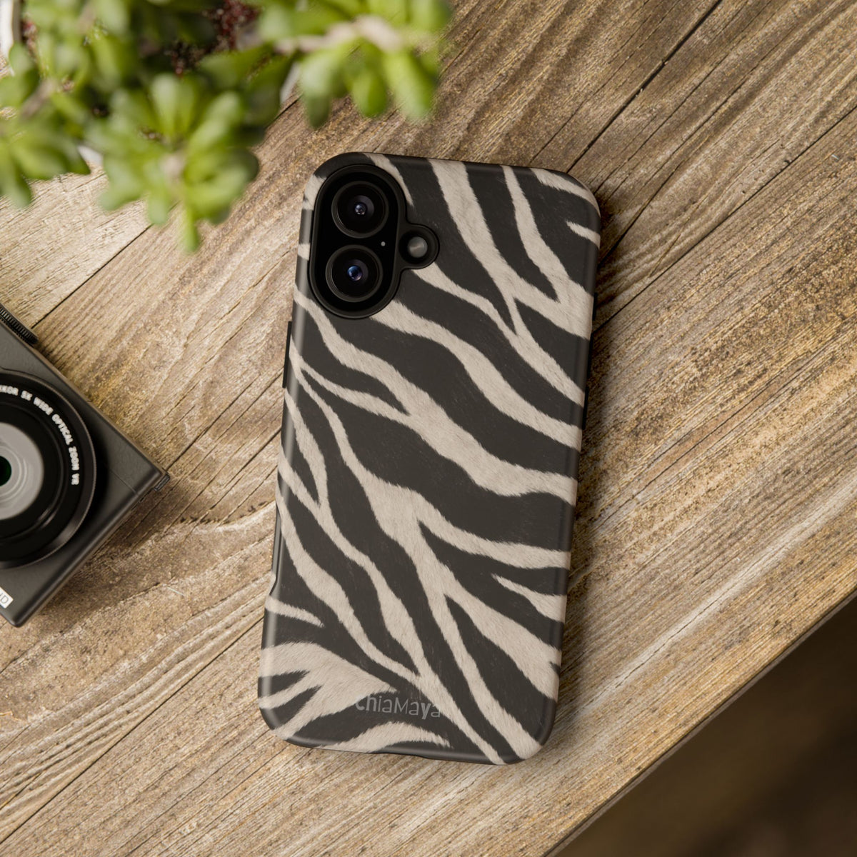 Zebra Print Phone Case