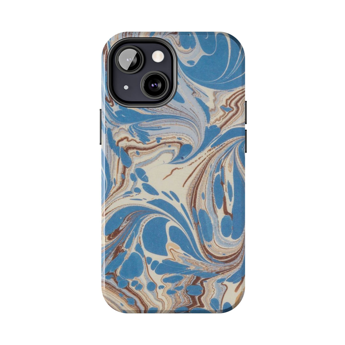 Blue Marble Swirl Phone Case