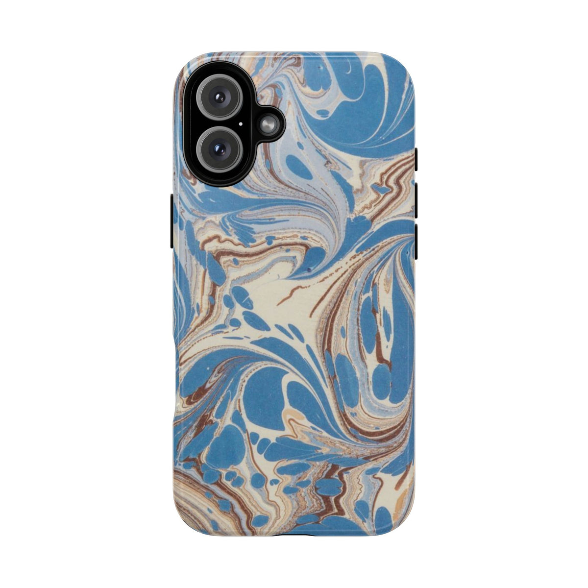 Blue Marble Swirl Phone Case