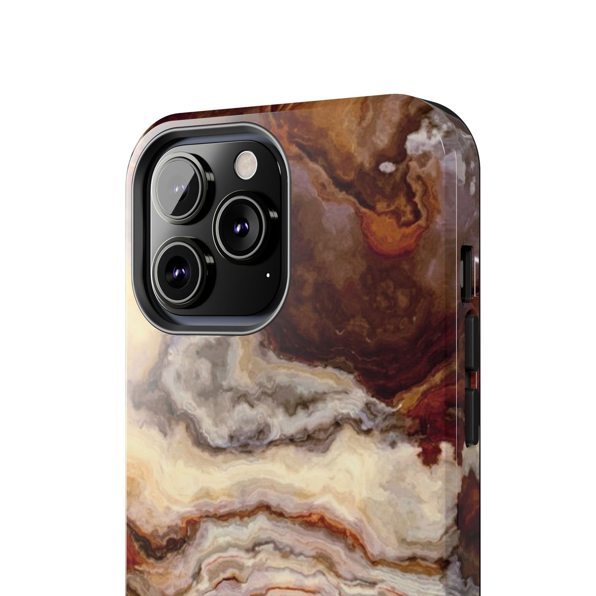 Brown Agate Marble Phone Case